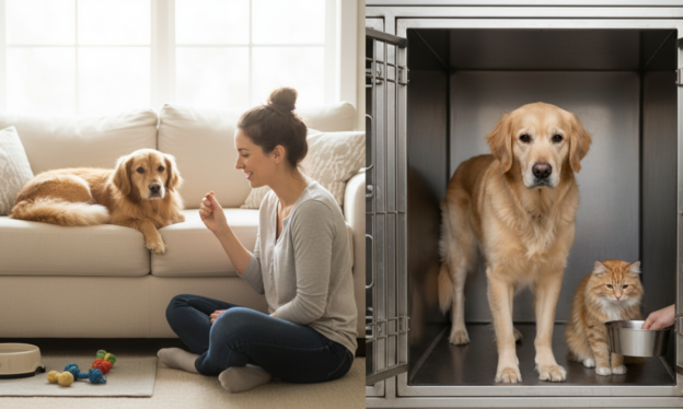 Top 5 Benefits of In-Home Pet Sitting vs Boarding for Your Pets